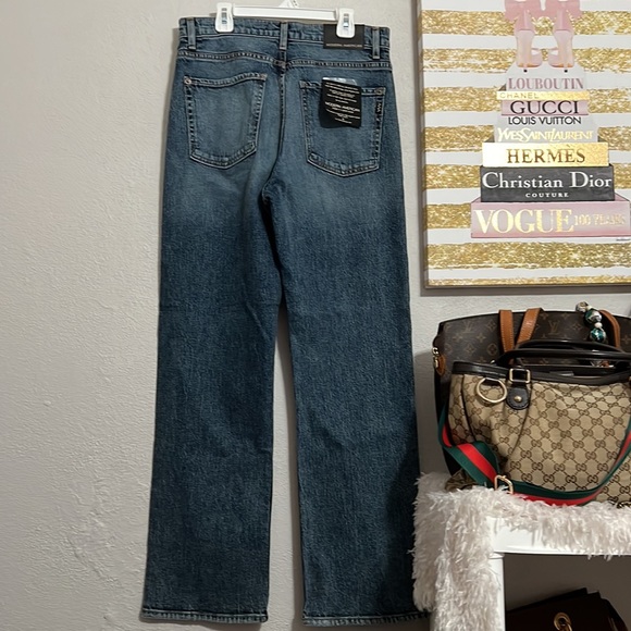 NWT Modern American High Rise  Jackson The Dad Relaxed Straight Jeans size 29 - Picture 3 of 15